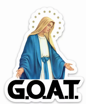 Mary G.O.A.T. Sticker