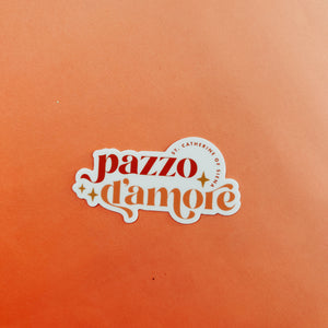 Pazzo D'Amore Sticker