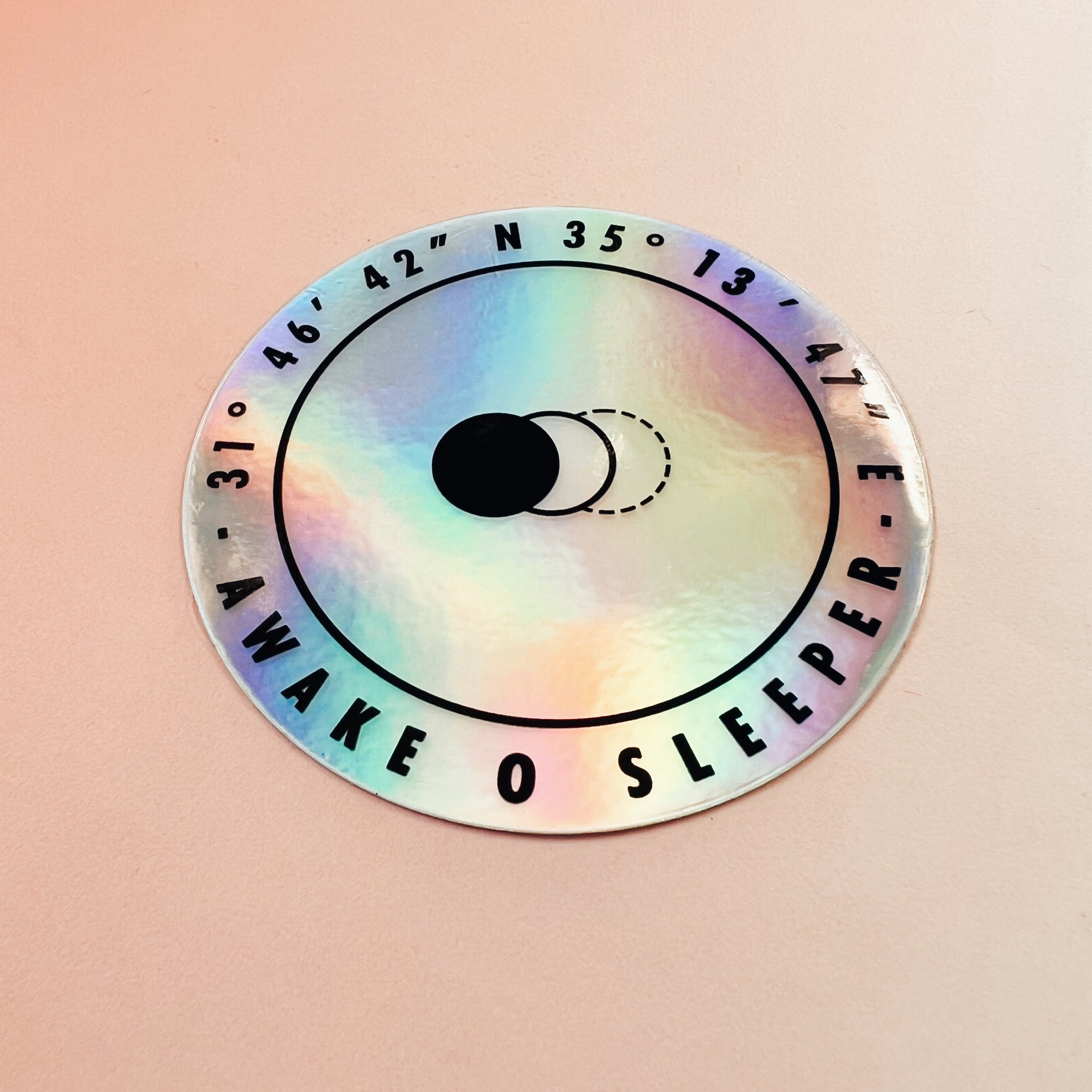 Awake, O Sleeper Holographic Sticker