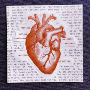 Restless Heart Sticker